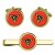 32 Engineer Regiment, British Army Cufflinks and Tie Clip Set