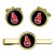 7th Infantry Brigade & HQ East, British Army Cufflinks and Tie Clip Set