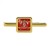 9th Queen's Royal Lancers, British Army Square Tie Clip