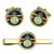 Army Veterinary Corps, British Army Cufflinks and Tie Clip Set