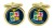 Italian Air Force (Aeronautica Militare) Cufflinks in Box