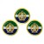 Inns of Court and City Yeomanry, British Army ER Golf Ball Markers
