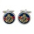 Corps of Military Police MP 1937-46 Cufflinks in Chrome Box