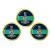 Queen's Royal Hussars, British Army CR Golf Ball Markers