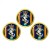 REME Corps of Royal Electrical and Mechanical Engineers, British Army ER Golf Ball Markers