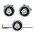 RFA Fort Victoria, Royal Navy Cufflink and Tie Clip Set