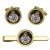 Royal Army Chaplains' Department (Jewish), British Army ER Cufflinks and Tie Clip Set