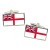 Royal Navy White Ensign Rectangle Cufflinks in Box
