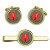 Infantry Training Centre (ITC), British Army Cufflinks and Tie Clip Set