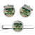 The Buffs (Royal East Kent Regiment), British Army Cufflinks and Tie Clip Set