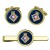 University Royal Naval Unit URNU Sussex, Royal Navy Cufflink and Tie Clip Set