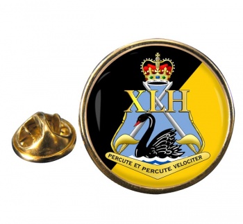 10th Light Horse Regiment (Australian Army) Round Pin Badge