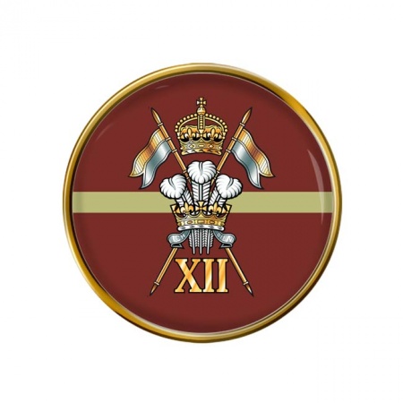 12th Royal Lancers, British Army Pin Badge