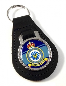 No. 133 Eagle Squadron (Royal Air Force) Leather Key Fob