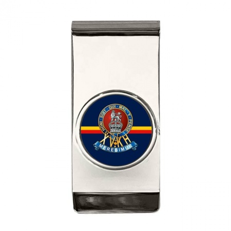 15th King's Hussars, British Army Money Clip