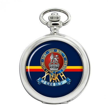 15th King's Hussars, British Army Pocket Watch