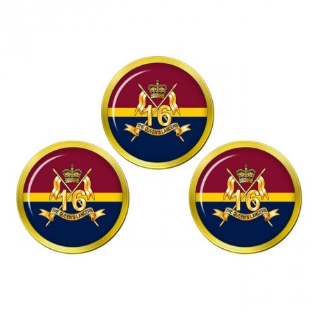 16th/5th Queen's Royal Lancers, British Army Golf Ball Markers