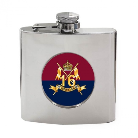 16th Queen's Lancers, British Army Hip Flask