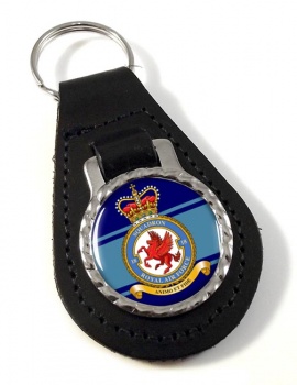 No. 18 Squadron (Royal Air Force) Leather Key Fob