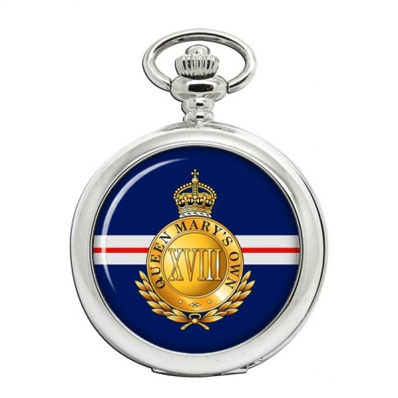 18th Royal Hussars (Queen Mary's Own), British Army Pocket Watch