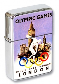 London Olympics 1948 Flip Top Lighter