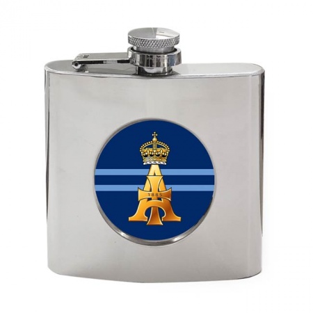 19th Royal Hussars (Queen Alexandra's Own), British Army Hip Flask