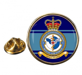 No. 1 Aeromedical Evacuation Squadron (Royal Air Force) Round Pin Badge