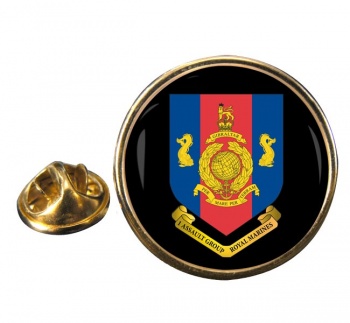 1 Assault Group Royal Marines (1AGRM) Round Pin Badge