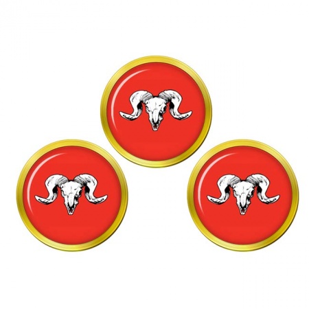 1 Artillery Brigade & HQ South West. British Army Golf Ball Markers