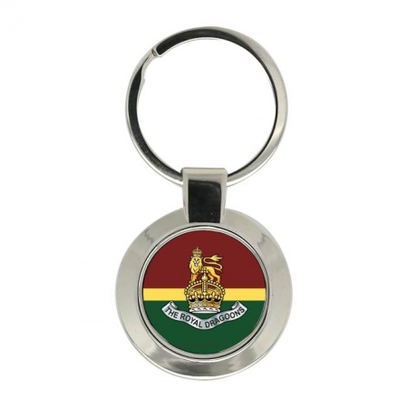 1st Royal Dragoons Badge Key Ring