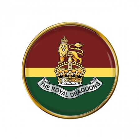 1st Royal Dragoons Badge Pin Badge