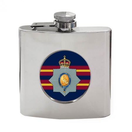 1st King's Dragoon Guards, British Army Hip Flask