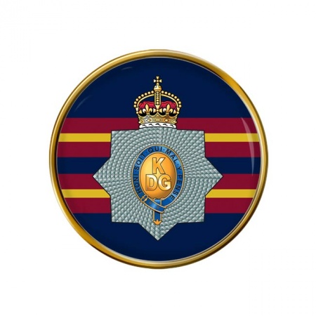 1st King's Dragoon Guards, British Army Pin Badge