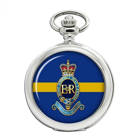 1st Regiment Royal Horse Artillery, British Army ER Pocket Watch