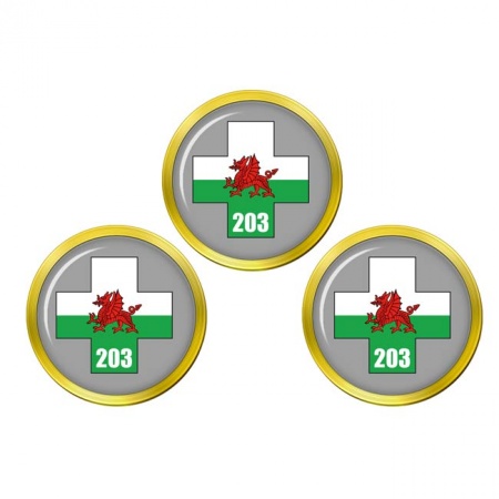 203 Field Hospital, British Army Golf Ball Markers