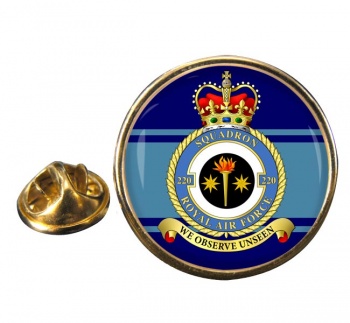 No. 220 Squadron (Royal Air Force) Round Pin Badge