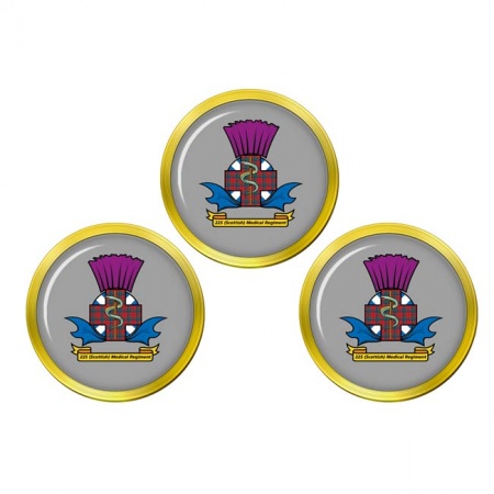 225 Medical Regiment, British Army Golf Ball Markers