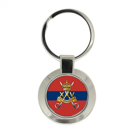 25th Dragoons, British Army Key Ring