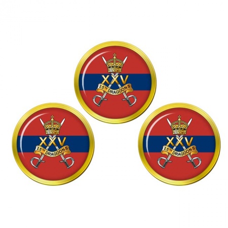 25th Dragoons, British Army Golf Ball Markers