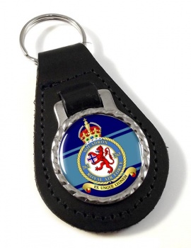 No. 263 Squadron (Royal Air Force) Leather Key Fob