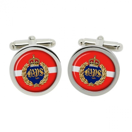 2nd Dragoon Guards The Queen's Bays, British Army Cufflinks in Chrome Box