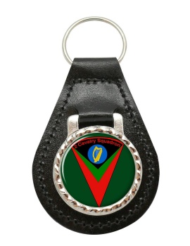 2nd Cavalry (Ireland) Leather Key Fob
