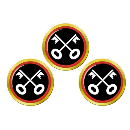 2nd Division Infantry, British Army Golf Ball Markers