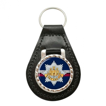 2nd East Anglian Regiment, British Army Leather Key Fob