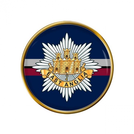 2nd East Anglian Regiment, British Army Pin Badge