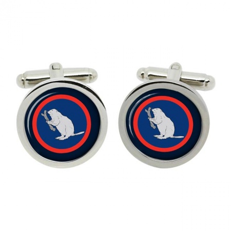 2 Operational Support Group RLC, British Army Cufflinks in Chrome Box