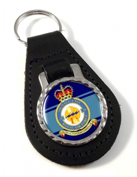 No. 33 Signals Unit (Royal Air Force) Leather Key Fob