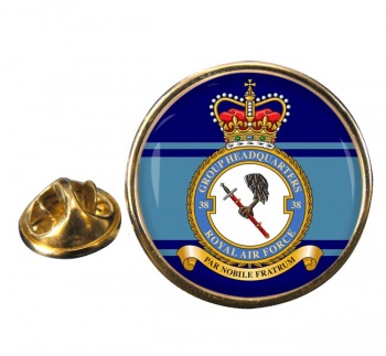 No. 38 Group Headquarters (Royal Air Force) Round Pin Badge