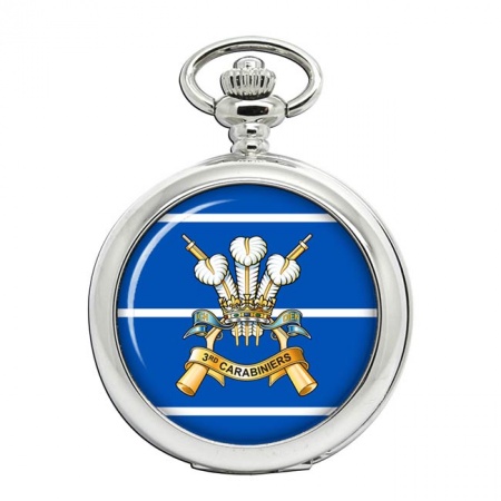 3rd Carabiniers The Prince of Wales's Dragoon Guards, British Army Pocket Watch