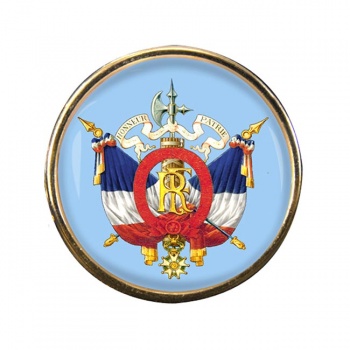 Troisime Republique (France) Round Pin Badge